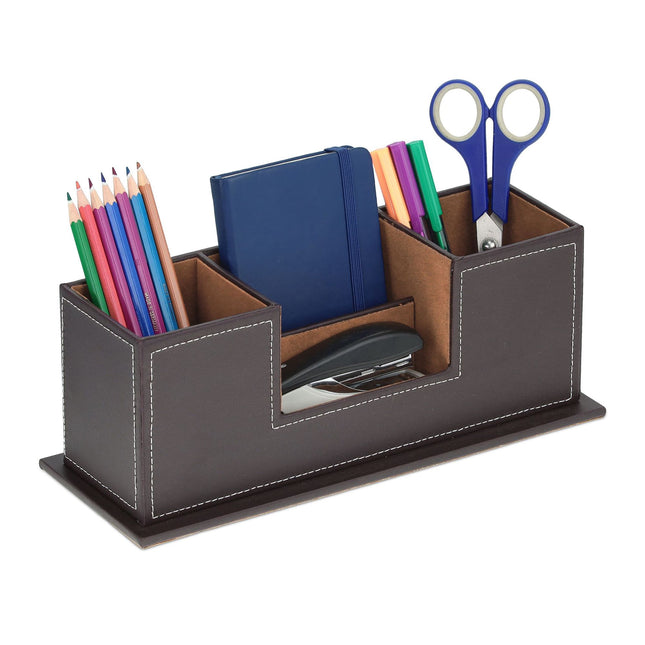Schreibtischorganizer Kunstleder