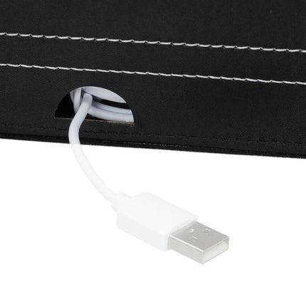 Organiseur de bureau en cuir artificiel