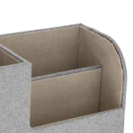 Organiseur de bureau en lin