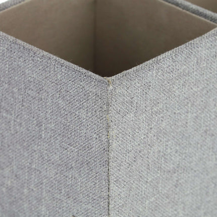 Organiseur de bureau en lin