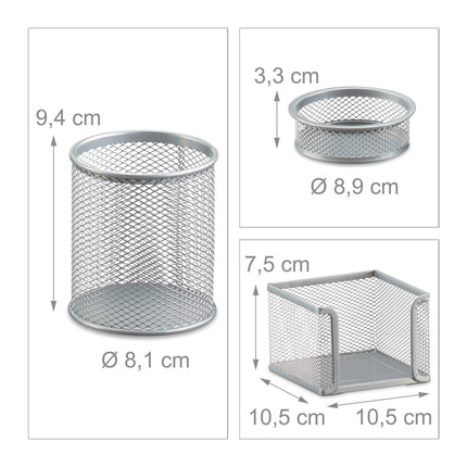 Schreibtisch-Organizer-Set, 7-teilig
