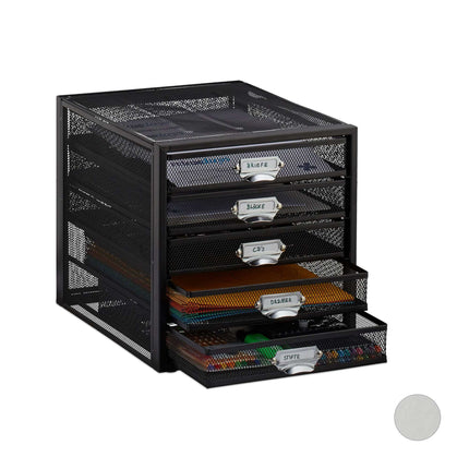 Desk storage A4 with 5 drawers