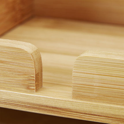 Desk storage bamboo