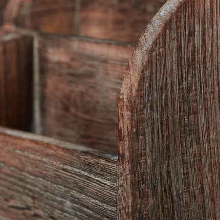 Rangement de bureau en bois