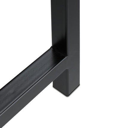 Desk with shelf