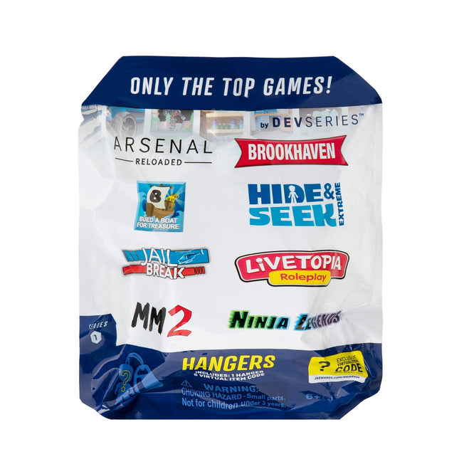 Dev Series W1 Figure Blind Pack Hangers, 9Cm