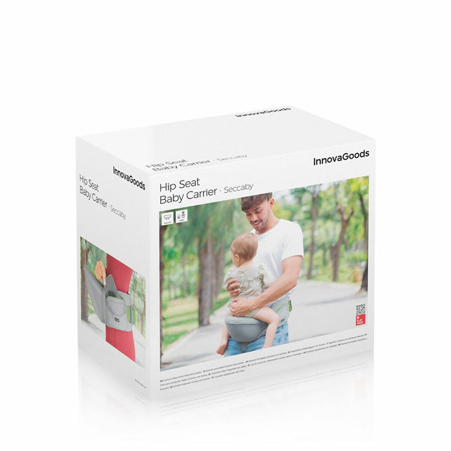 Entwicklungs-Hüftgurt-Babytrage mit Taschen Seccaby InnovaGoods