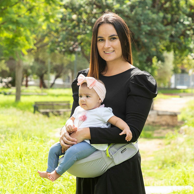 Entwicklungs-Hüftgurt-Babytrage mit Taschen Seccaby InnovaGoods