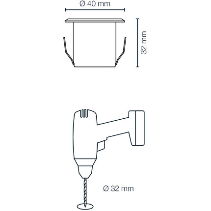 Dexter Decklight 10er-Pack Silbernes Starterpaket