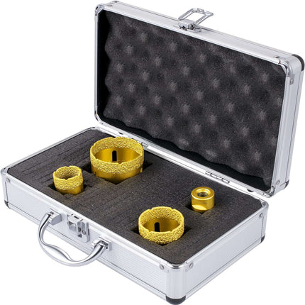 Diamond Hole Saw Kit, 4-Piece 25–68mm M14 Tile