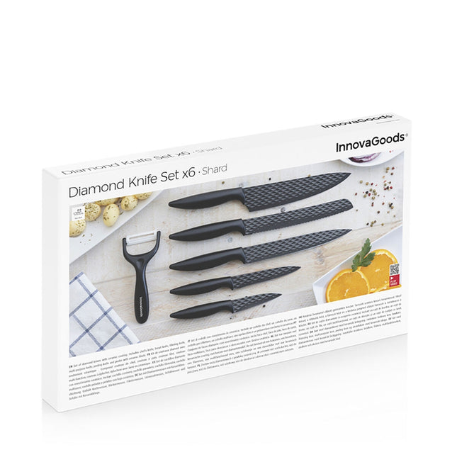 Diamantmesserset Shard InnovaGoods 6-teilig
