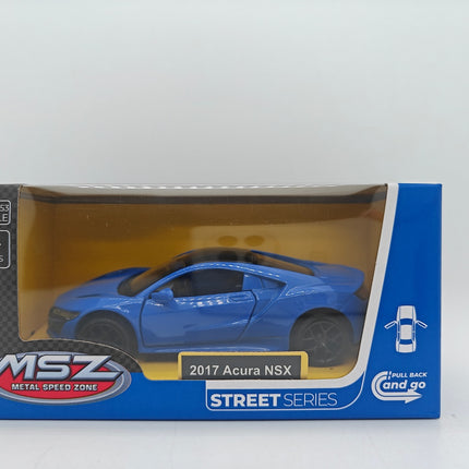 Die-Cast Modell 2017 Acura, Sammlerauto Maßstab 1:38