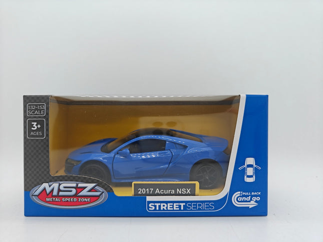 Die-Cast Modell 2017 Acura, Sammlerauto Maßstab 1:38