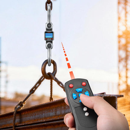 Digital Crane Scale 22000 lb, Remote Control, LCD Display