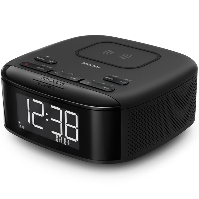 Digitaler DAB+/FM-Radiowecker mit QI-Aufladung