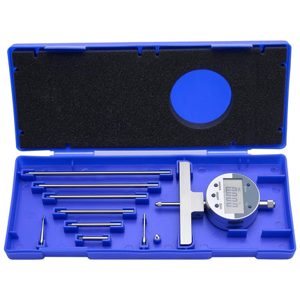 Digital Depth Micrometer 0-558.8 mm, 0.01 mm, 4 Anvils