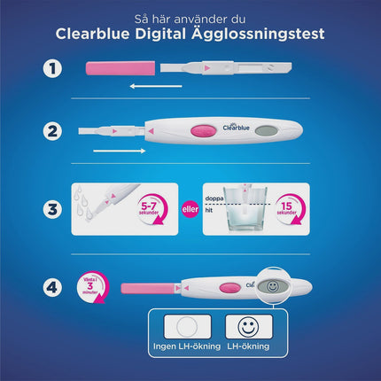 Digitales Ovulationstest-Set, 1 Halter & 10 Tests
