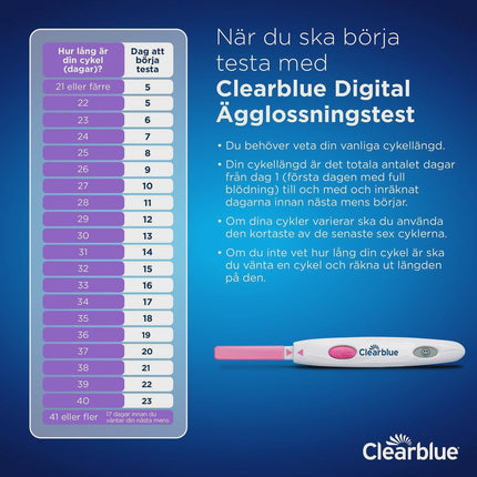 Digitales Ovulationstest-Set, 1 Halter & 10 Tests