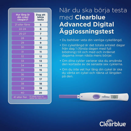 Digitales Ovulationstest-Kit mit 10 Tests und Halter