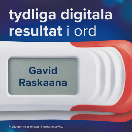 Digitaler Schwangerschaftstest, Früherkennung, 6 Tage früher, 2er-Pack