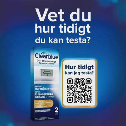 Digitální těhotenský test s ukazatelem týdnů, 2 testy