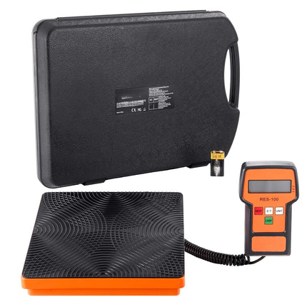 Digital Refrigerant Charging Scale, 220 lb, 5g, Remote