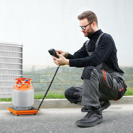 Digital Refrigerant Charging Scale, 220 lb, 5g, Remote