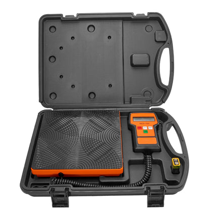 Digital Refrigerant Charging Scale, 220 lb, 5g, Remote