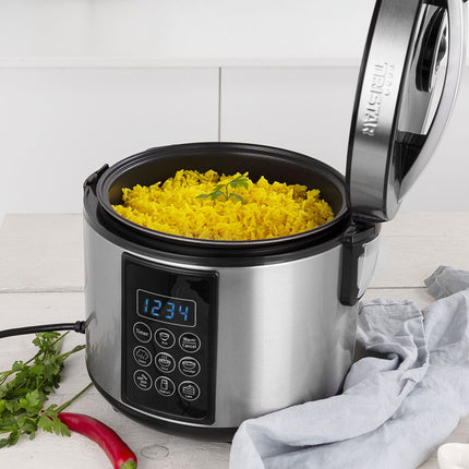 Cuiseur vapeur et riz numérique 2,2 L 900 W