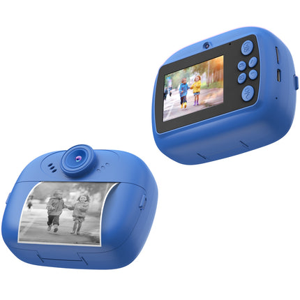 Digitalkamera mit Druckfunktion Blau