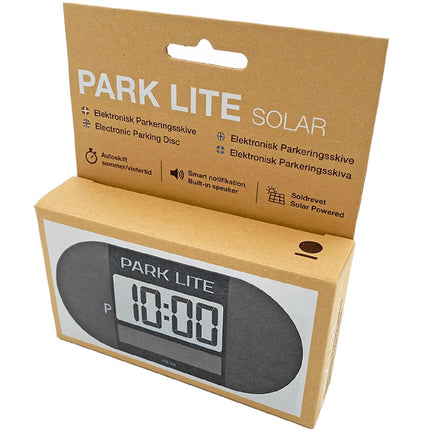 Parcmètre numérique avec cellule solaire et deux écrans