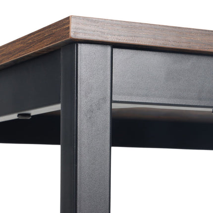 Dining Table for 4, 110 x 60 cm, Oak-Effect Top