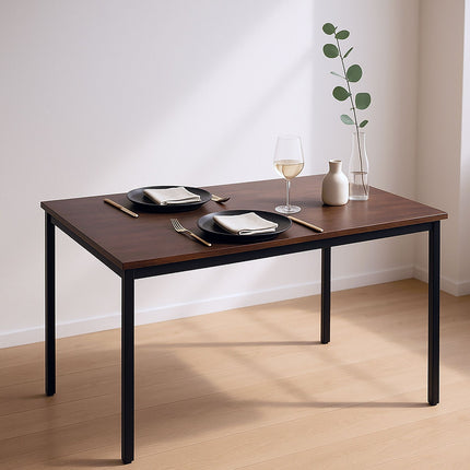 Dining Table for 4, 110 x 60 cm, Oak-Effect Top