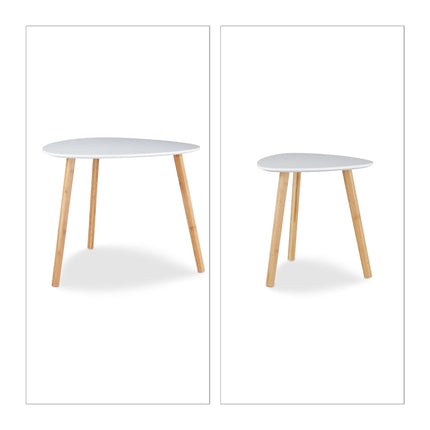 Dining table set of 2 in Scandinavian design