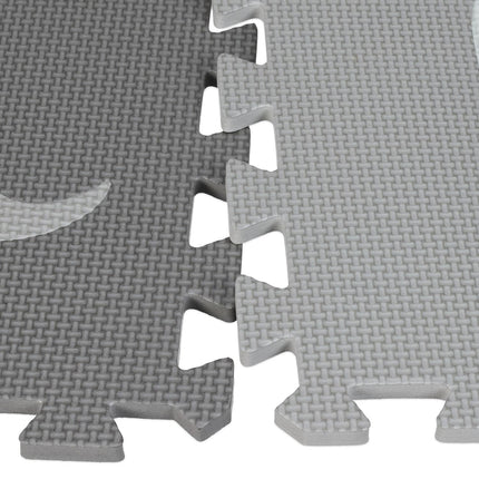 Tapis puzzle dinosaure avec bordure