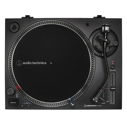Direct Drive Manual Turntable with USB, Black, 3 Speeds