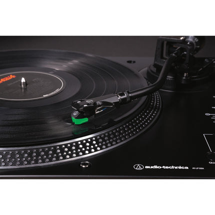 Direct Drive Manual Turntable with USB, Black, 3 Speeds
