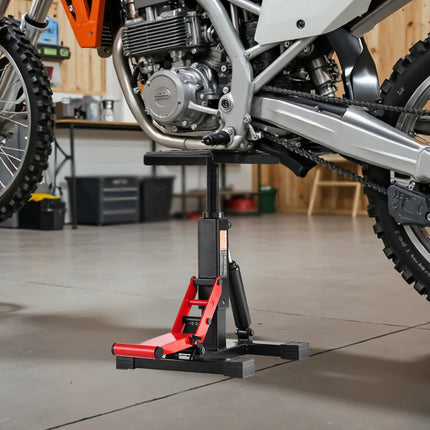 Dirt Bike Lift Stand – Hydraulic, 1200 lb, 10-18 in