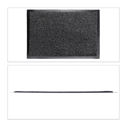 Dirt collecting mat gray