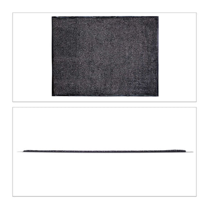 Dirt collecting mat gray