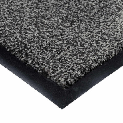 Dirt collecting mat gray