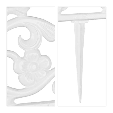 Rabatt rand gusseisen