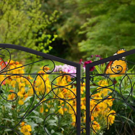 Discount fence 4 panels antique style