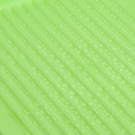 Égouttoir à vaisselle avec porte-couverts en vert