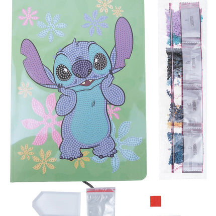 Disney Crystal Art Notebook Stitch