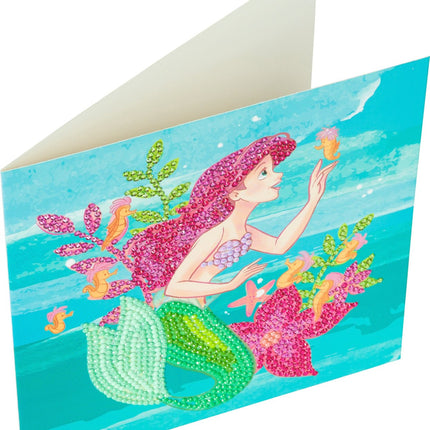 Disney Princess Crystal Art Card Ariel