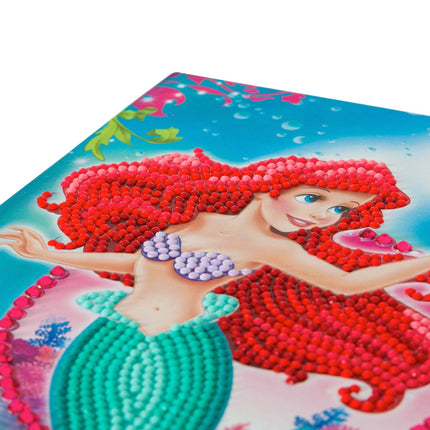 Disney Prinzessin Crystal Art Notizbuch „Die kleine Meerjungfrau“