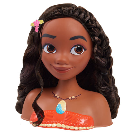 Disney Princess Moana (Vaiana) Styling Head With 18 Accessories