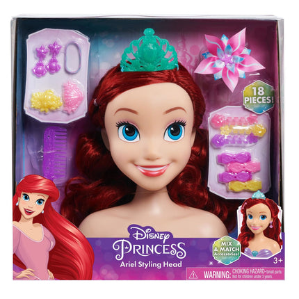 Disney Princess The Little Mermaid - Ariel Styling Head With 18 Accessories