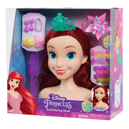 Disney Princess The Little Mermaid - Ariel Styling Head With 18 Accessories